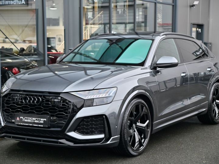 Audi RS Q8 V8 4.0 600 Dynamic+ACC HeadUp B&O JA23 1èreM TOP Garantie Audi 09/07/2024 Reconductible Grise - 2