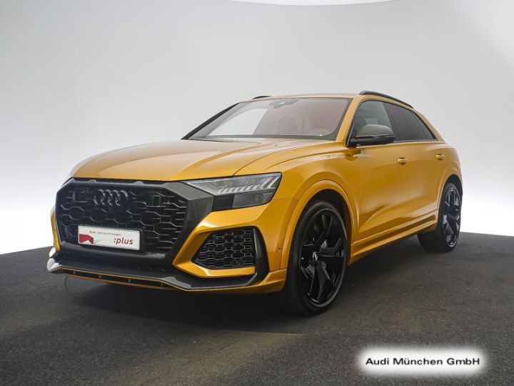 Audi RS Q8 V8 4.0 700 Ch Quattro Tiptronic ABT AUDI d'origine  Dynamik+/310kmH/Céramic/ HD Matrix LED 1èreM B&O JA 23 Carbon Cockpit Numérique TOP Garantie 12 M Orange - 1