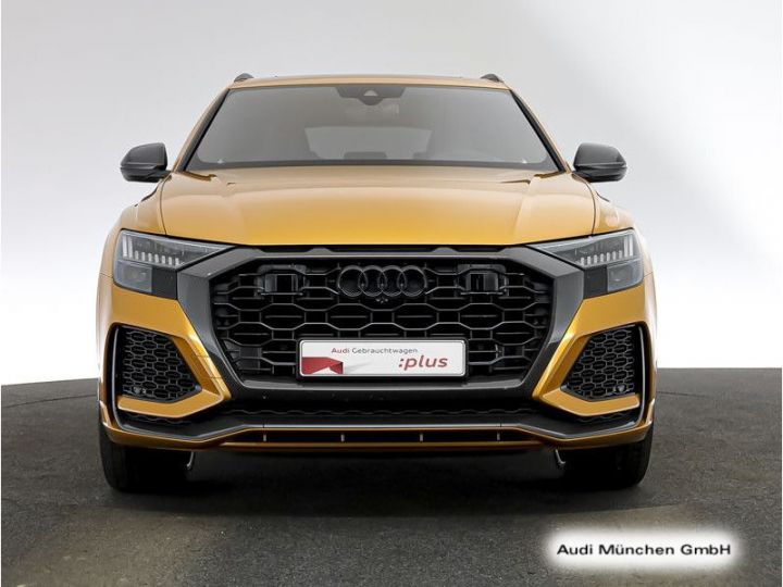 Audi RS Q8 V8 4.0 700 Ch Quattro Tiptronic ABT AUDI d'origine  Dynamik+/310kmH/Céramic/ HD Matrix LED 1èreM B&O JA 23 Carbon Cockpit Numérique TOP Garantie 12 M Orange - 2