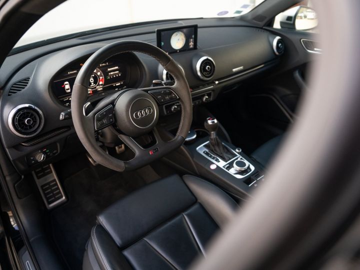 Audi RS3 Berline 2.5 TFSI 400 Ch - 808 €/mois - T.O, Magnetic Ride, Echap. RS, , Sièges RS, Audio B&O, Accès Sans Clé, Matrix LED... - Révisée Et Gar. 12 Mois Noir Mythic Métallisé - 16