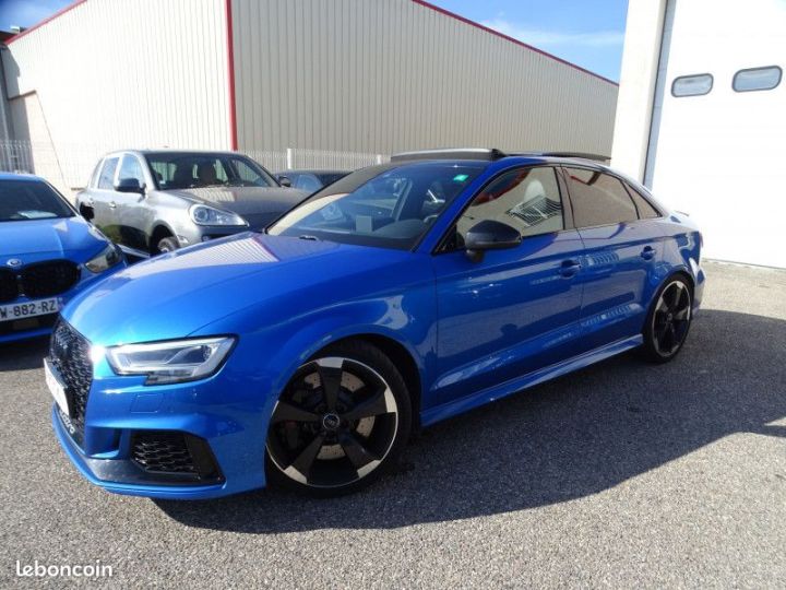 Audi RS3 BERLINE 2.5 TFSI 400CH QUATTRO S TRONIC 7 EURO6D-T Bleu - 2