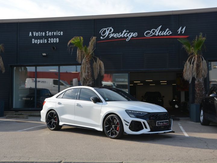 Audi RS3 BERLINE 2.5 TFSIQ T.O Bang&Olufsen Pack Design RS Blanc - 1