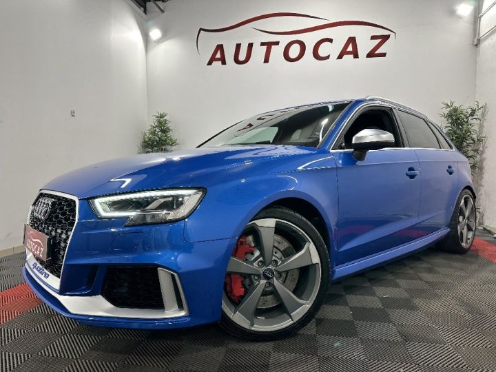 Audi RS3 SPORTBACK 2.5 TFSI 400 S tronic 7 Quattro +2018+85500KM Bleu - 2