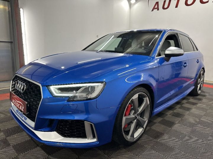 Audi RS3 SPORTBACK 2.5 TFSI 400 S tronic 7 Quattro +2018+85500KM Bleu - 3