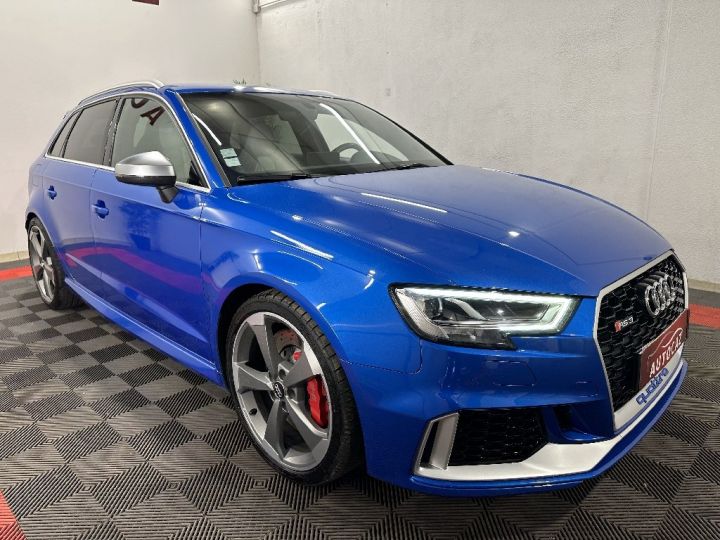 Audi RS3 SPORTBACK 2.5 TFSI 400 S tronic 7 Quattro +2018+85500KM Bleu - 5