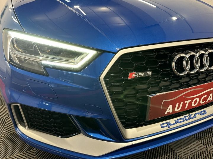 Audi RS3 SPORTBACK 2.5 TFSI 400 S tronic 7 Quattro +2018+85500KM Bleu - 25