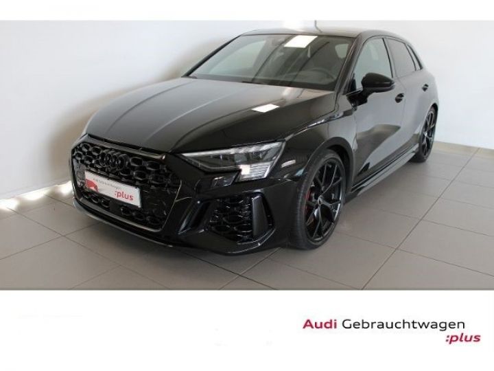 Audi RS3 Sportback 2.5 TFSI 400Ch Quattro * Matrix * Toit Pano * B&O * Garantie / 38 Noir Métallisé - 1