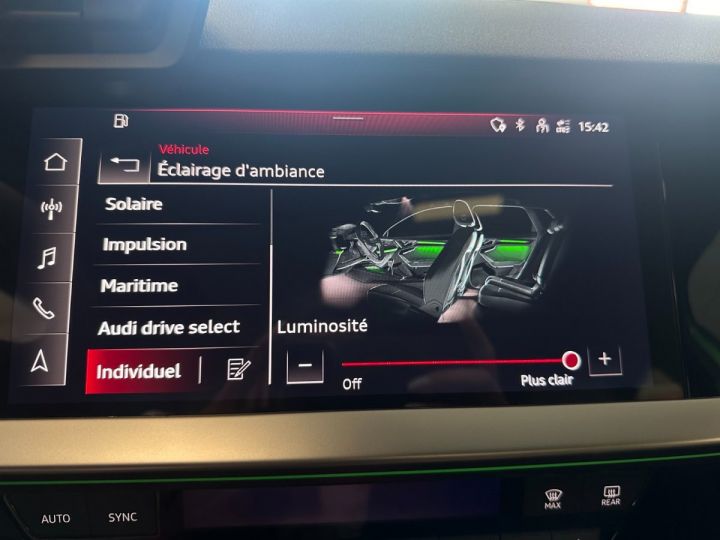 Audi RS3 Sportback 2.5 TFSI Quattro ORIGINE FRANCE 1ère MAIN immat Vert - 17