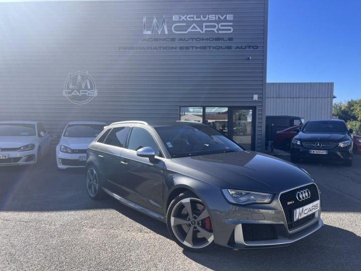 Audi RS3 SPORTBACK 8V SPORTBACK QUATTRO 2.5 TFSI 367 BV S-tronic 700e/mois GRIS FONCE - 1