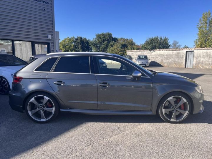 Audi RS3 SPORTBACK 8V SPORTBACK QUATTRO 2.5 TFSI 367 BV S-tronic 700e/mois GRIS FONCE - 5