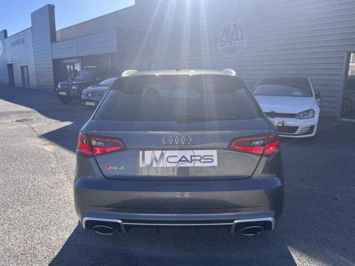 Audi RS3 SPORTBACK 8V SPORTBACK QUATTRO 2.5 TFSI 367 BV S-tronic 700e/mois GRIS FONCE - 7