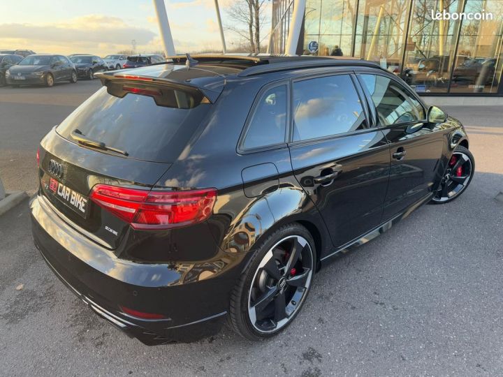 Audi RS3 Sportback TFSI 400 S-tronic Malus paye TOIT OUVRANT BANG & OLUFSEN Echappement sport RS 779-mois Noir - 2