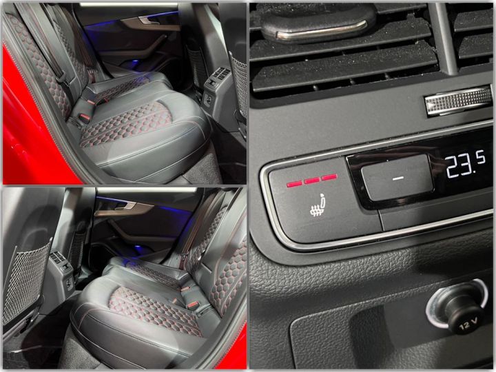 Audi RS4 2.9 TFSI 450 quat.* TOP* B&O *Sport *Matrix * Pack Dynamique * Garantie 12 Prémium Rouge Misano - 19