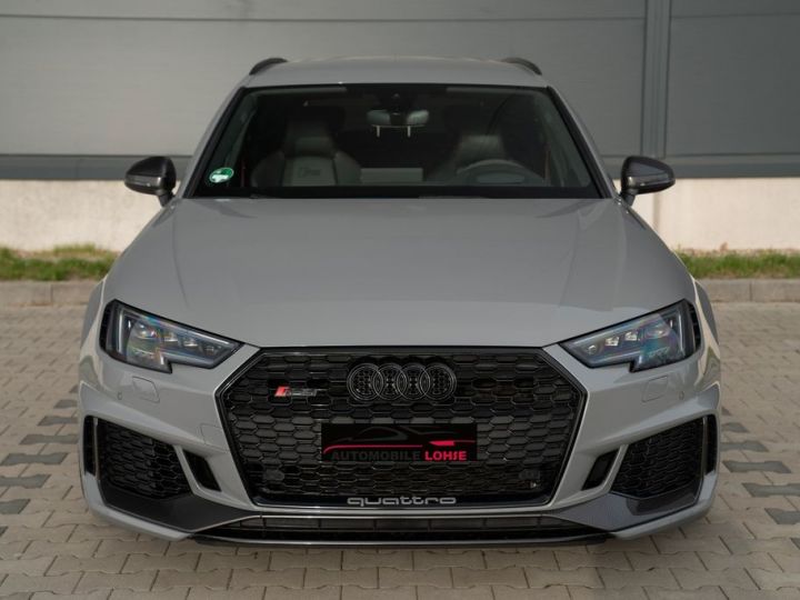 Audi RS4 2.9 TFSI 450 quattro* LED* KW* B&O* CERAMIC* Pack Dynamic 280 * Pack Carbon Rétros et Palettes * Garantie 12 mois Prémium Gris Nardo - 4