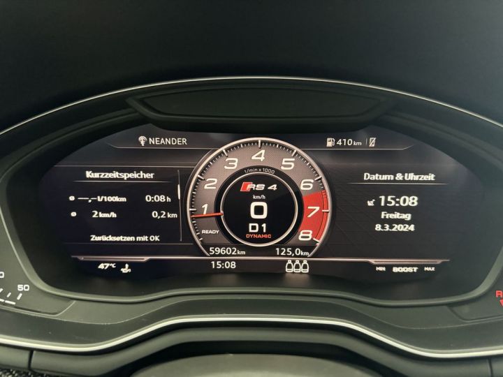 Audi RS4 2.9 TFSI quattro 450 |Carbon | LED | Caméra | Pack Dynamic / B&O / Entretien AUDI / Garantie 12 mois Prémium Grise - 19