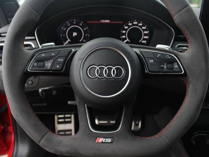 Audi RS4 Avant 2.9 TFSI quattro CARBON/510CH Rouge - 13