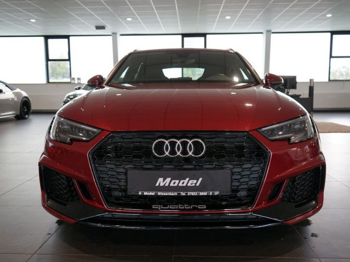 Audi RS4 AVant 2.9 V6 450 TFSI QU-Carbon -Pack DYNAMIK - TOP  - Caméra - Sièges AV,AR chauffants électriques , Massants AV , Garantie 12 mois Prémium Rouge - 4