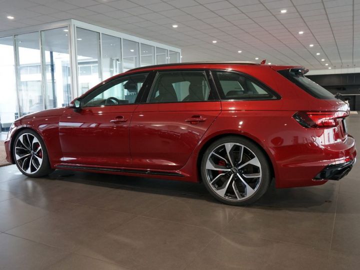 Audi RS4 AVant 2.9 V6 450 TFSI QU-Carbon -Pack DYNAMIK - TOP  - Caméra - Sièges AV,AR chauffants électriques , Massants AV , Garantie 12 mois Prémium Rouge - 5