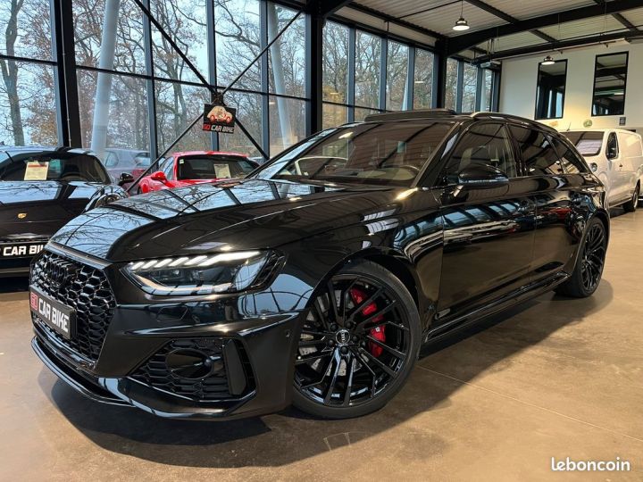 Audi RS4 Avant 450 ch Garantie 6 ans Malus inclus Toit Ouvrant Bang&Olufsen Camera 360° Tête Haute RS Dynamique Echap Sport 20 pouces 1029-mois Occasion