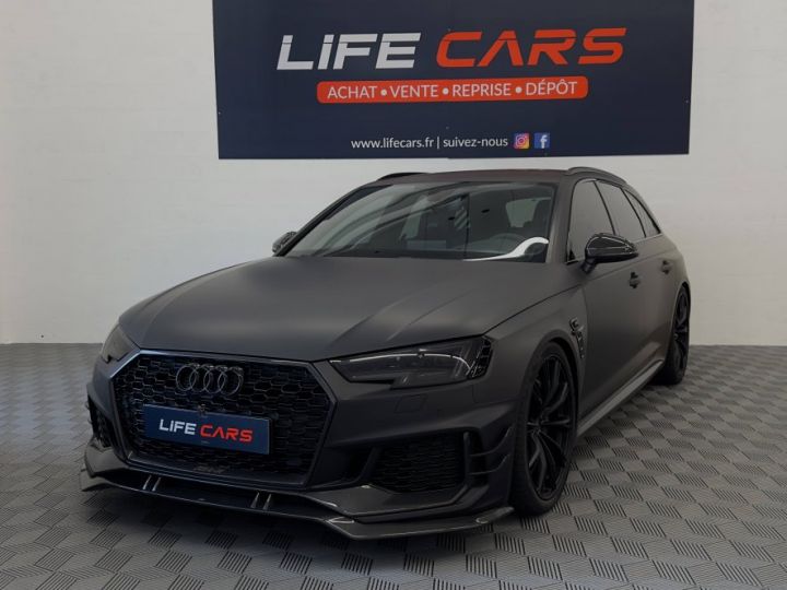 Audi RS4 Avant R ABT 1/50 (B9) 2.9 V6 TFSI 530ch quattro tiptronic 8 Française entretien covering noir/kaki NOIR - 1