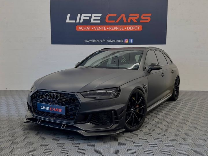 Audi RS4 Avant R ABT 1/50 (B9) 2.9 V6 TFSI 530ch quattro tiptronic 8 Française entretien covering noir/kaki NOIR - 2