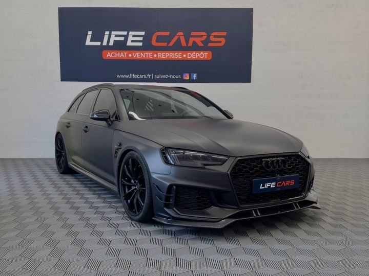 Audi RS4 Avant R ABT 1/50 (B9) 2.9 V6 TFSI 530ch quattro tiptronic 8 Française entretien covering noir/kaki NOIR - 4