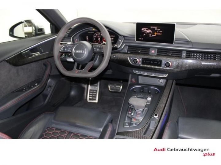 Audi RS4 MATRIX ATTELAGE CAMERA SIEGES RS SURPIQURES ROUGES ECHAPPEMENT RS PREMIERE MAIN GARANTIE 12 MOIS NOIR - 12