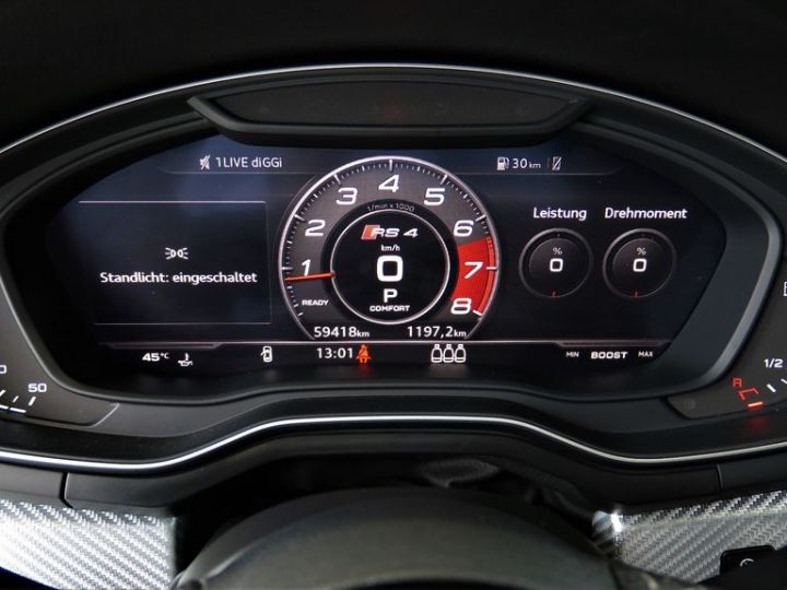 Audi RS4 Toit pano / Echappement sport / Garantie 12 mois noir - 5