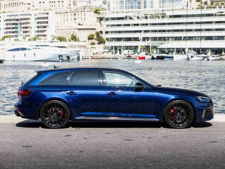 Audi RS4 V (2) AVANT V6 2.9 TFSI 450 CV QUATTRO TIPTRONIC - MONACO Bleu Marine Métal - 11