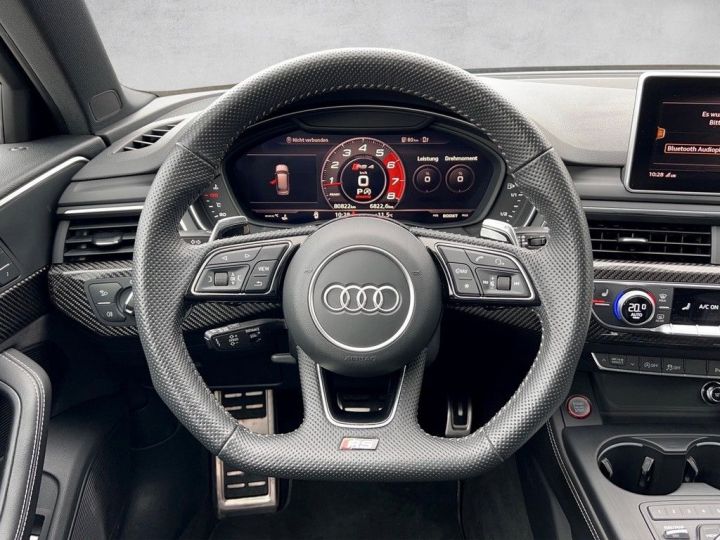 Audi RS4 V6 2.9 TFSI Avant 450 Quattro TOP Caméra ACC B&O AFF.T.H. Garantie 12 mois Prémium Bleu - 10