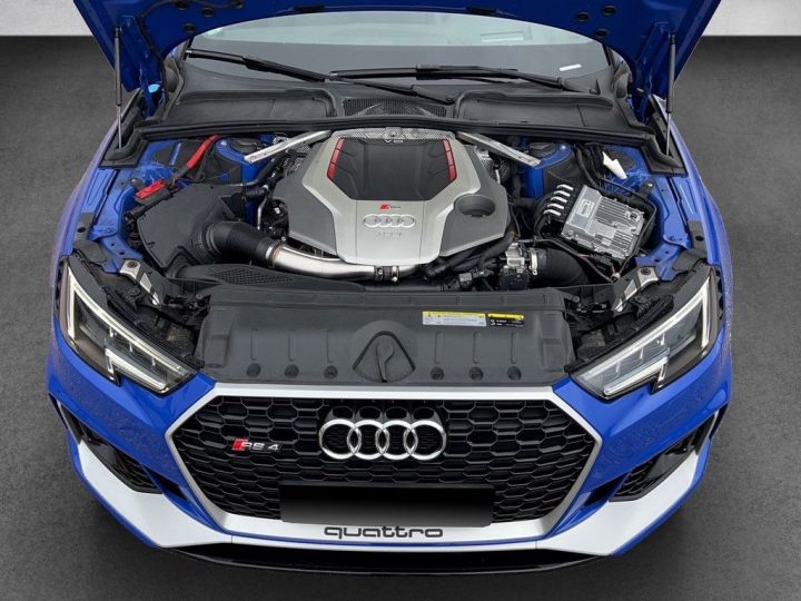 Audi RS4 V6 2.9 TFSI Avant 450 Quattro TOP Caméra ACC B&O AFF.T.H. Garantie 12 mois Prémium Bleu - 17