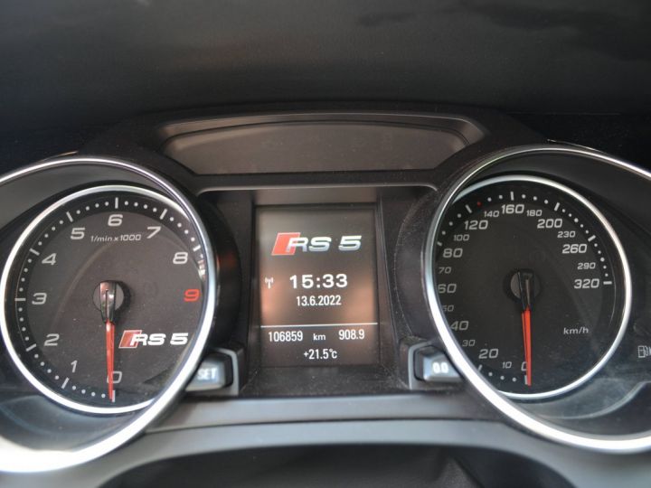 Audi RS5 4.2 V8 FSI 450ch quattro S tronic 7 NOIR - 11
