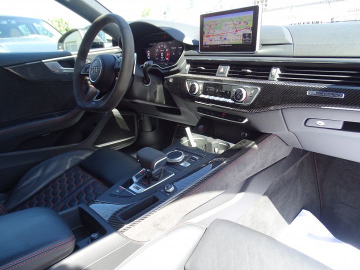 Audi RS5 Coupé 2.9L 450ps Tipt/Pack Carbone Céramique  Tete haute   noir moto métallisé - 14