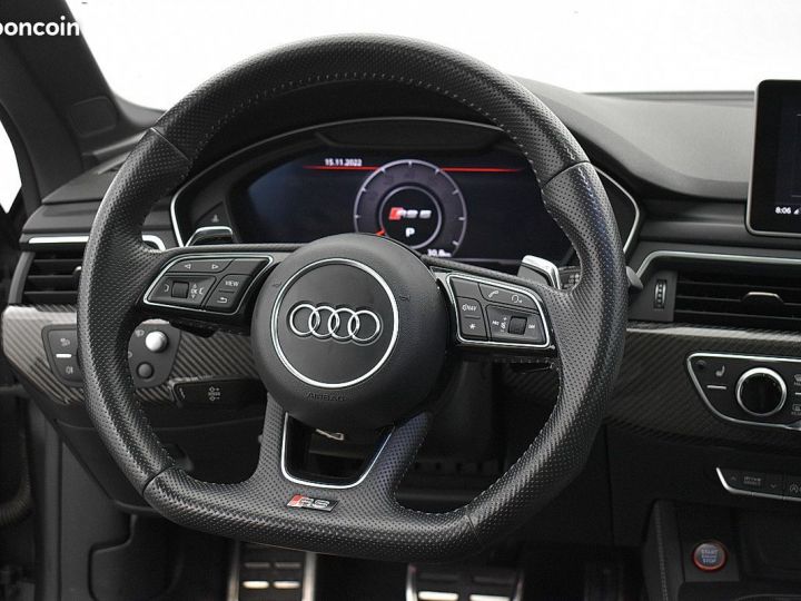Audi RS5 Coupé V6 2.9 TFSi 450 Tiptronic 8 Quattro Châssis Sport RS plus avec DRS + Bang & Ol... Gris - 11