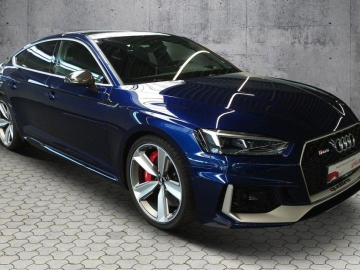 Audi RS5 Sportback 2.9 TFSI / Toit pano / B&O / Garantie 12 mois Bleu Navarre - 1