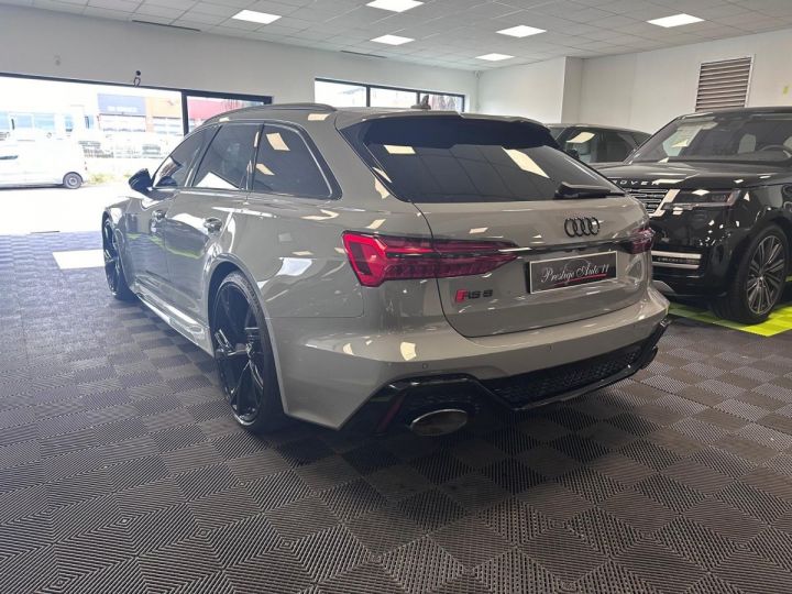 Audi RS6 4.0 TFSIQ 600 CV Origine France  Gris - 4