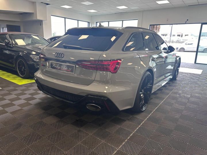 Audi RS6 4.0 TFSIQ 600 CV Origine France  Gris - 5