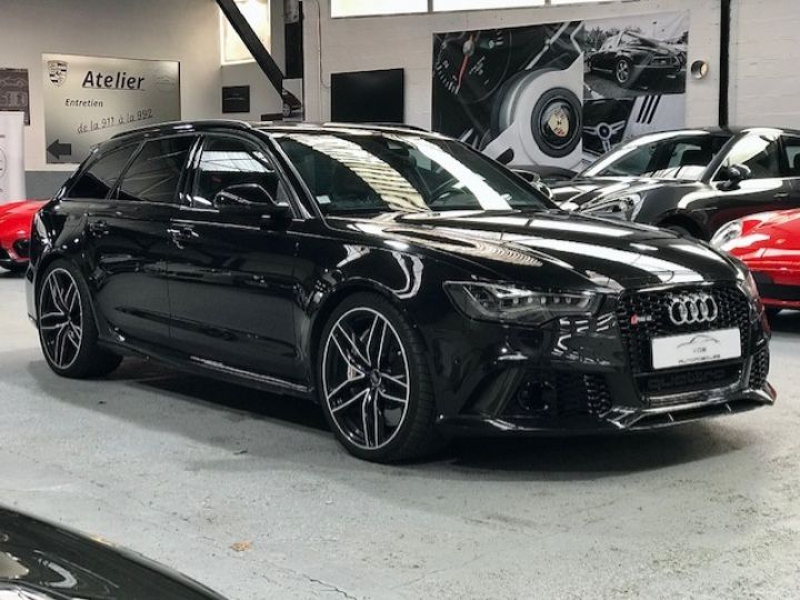Audi RS6 AUDI RS6 4.0 TFSI 560 QUATTRO /HEAD UP/ PACK CARBONE/ BANG/ PANO /21 /FULL OPTIONS Noir Panthere - 5