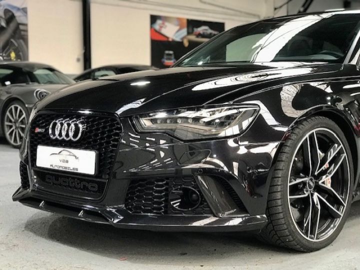 Audi RS6 AUDI RS6 4.0 TFSI 560 QUATTRO /HEAD UP/ PACK CARBONE/ BANG/ PANO /21 /FULL OPTIONS Noir Panthere - 7