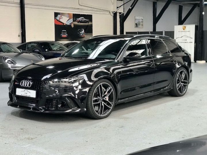 Audi RS6 AUDI RS6 4.0 TFSI 560 QUATTRO /HEAD UP/ PACK CARBONE/ BANG/ PANO /21 /FULL OPTIONS Noir Panthere - 1