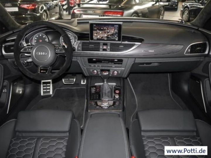 Audi RS6 Audi RS6 Avant 4.0 TFSi q. Performance JA 21TOP ACC 360° Volant Chauffant B&O Garantie 12 mois Grise Mat - 4