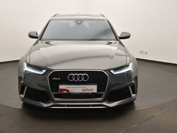 Audi RS6 Avant 4.0 TFSI Quattro Tiptronic – BOSE - TOIT PANO – ATTELAGE – 1ère Main – Garantie 12 Mois – TVA Récup. Gris Métallisé - 2