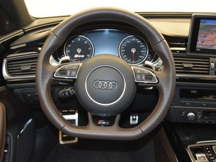 Audi RS6 Avant 4.0 TFSI quattro tiptronic – BOSE - TOIT PANO – ATTELAGE – 1ère Main – Garantie 12 mois – TVA récup. Gris métallisé - 11