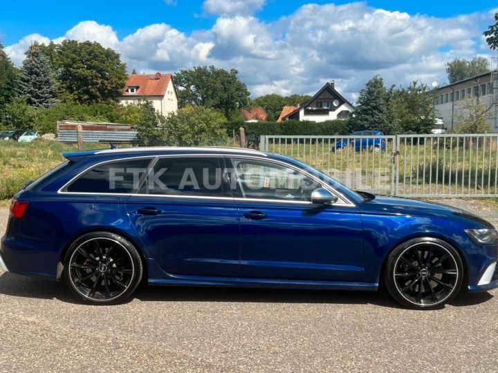 Audi RS6 Avant 4.0 TFSI Quattro / Toit Pano / Feux Matrix / Caméra / Première Main / Garantie 12 Mois Bleu - 8