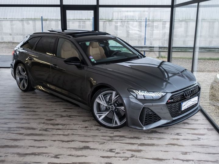 Audi RS6 AVANT 4.0 V8 TFSI 600CH QUATTRO TIPTRONIC 53CV Gris C - 10