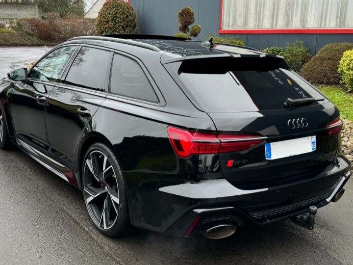 Audi RS6 AVANT A6 C8 Avant 4A5 4.0 RS6 Hybrid Quattro (600Ch) Noir - 4