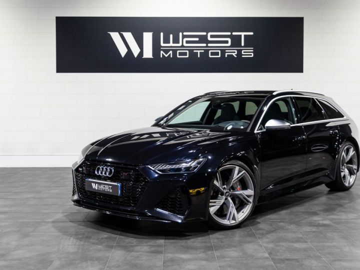 Audi RS6 C8 V8 4.0 600 Immat France Garantie constructeur Toit Pano Exclusive TVA 1281EMOIS Bleu - 1