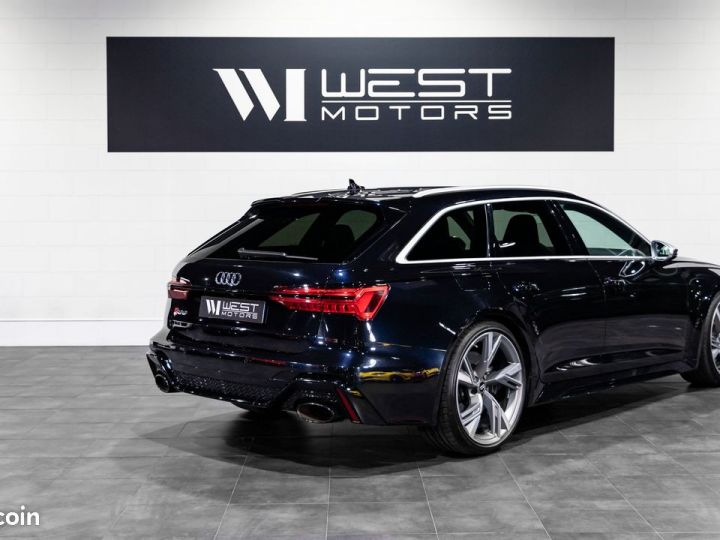 Audi RS6 C8 V8 4.0 600 Immat France Garantie constructeur Toit Pano Exclusive TVA 1281EMOIS Bleu - 4