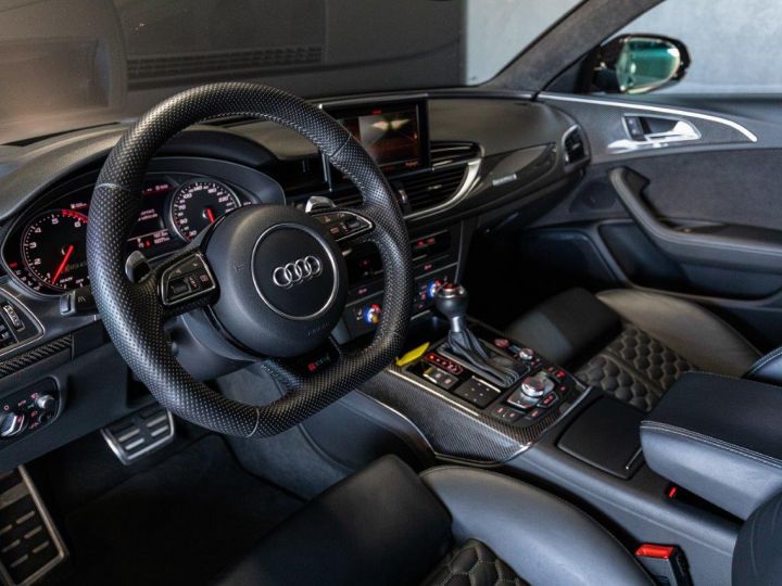 Audi RS6 Performance 605 Ch - 950 €/mois - Echap. Titane AUDI Sport By AKRAPOVIC - Matrix LED, Pack Dynamique, Caméras 360 - Révisée 04/2022 - Gar. 12 Mois Gris Nardo Mat - 14