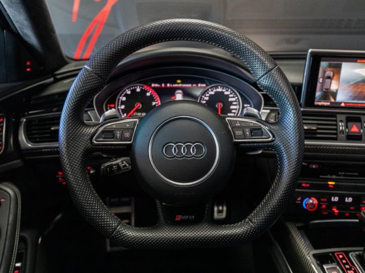 Audi RS6 Performance 605 Ch - 950 €/mois - Echap. Titane AUDI Sport By AKRAPOVIC - Matrix LED, Pack Dynamique, Caméras 360 - Révisée 04/2024 - Gar. 12 Mois Gris Nardo Mat - 14